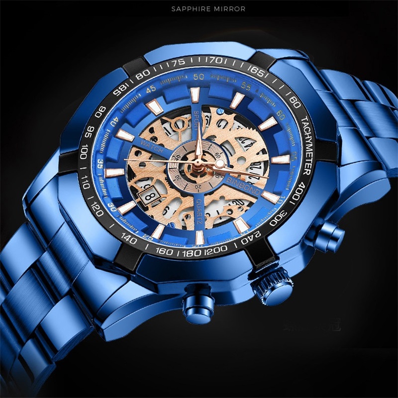 Binbond Mens Watches Top Brand - Luxury Watch Maker review and price