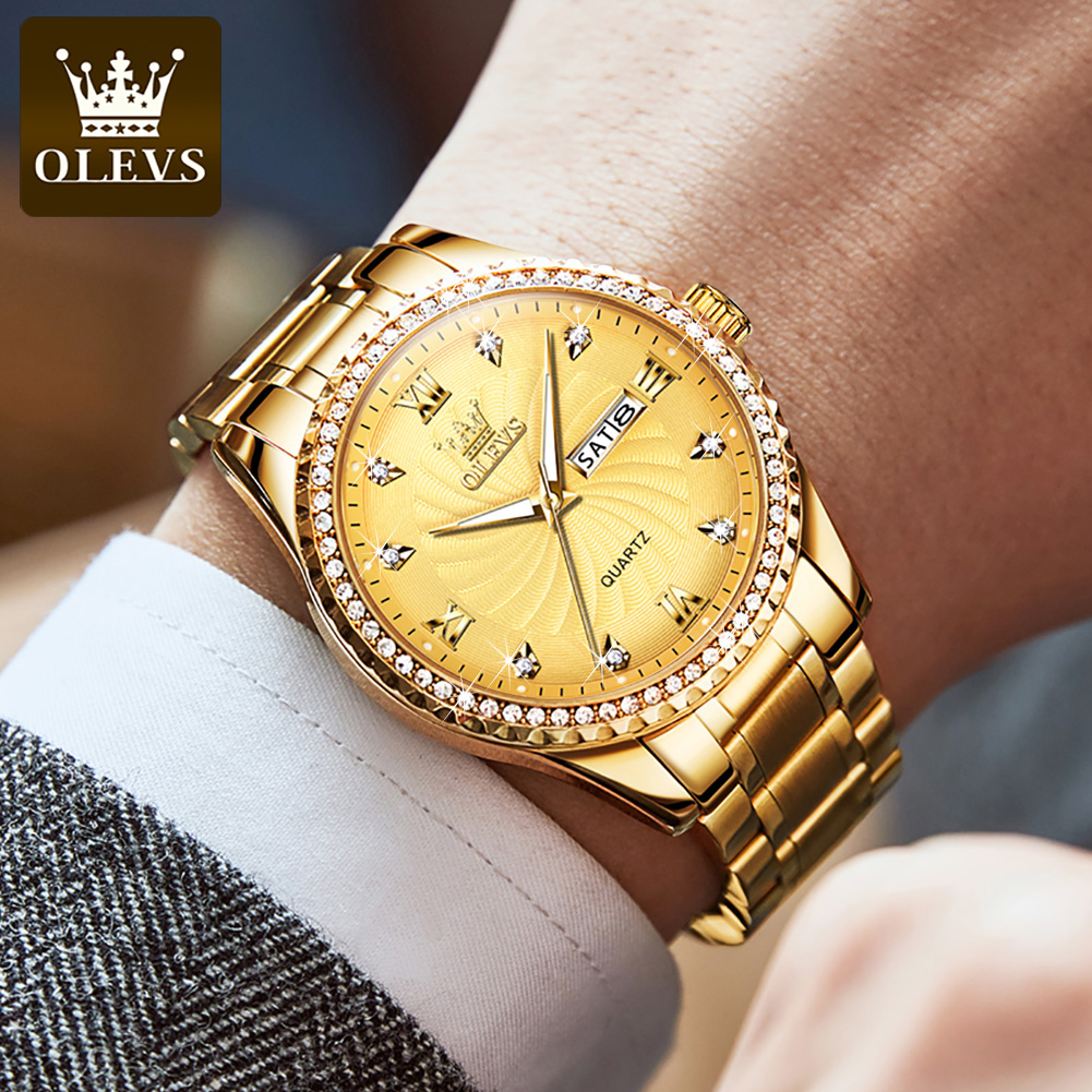 OLEVS 5565 Luxury Brand Quartz - Luxury Watch Magazine review and price