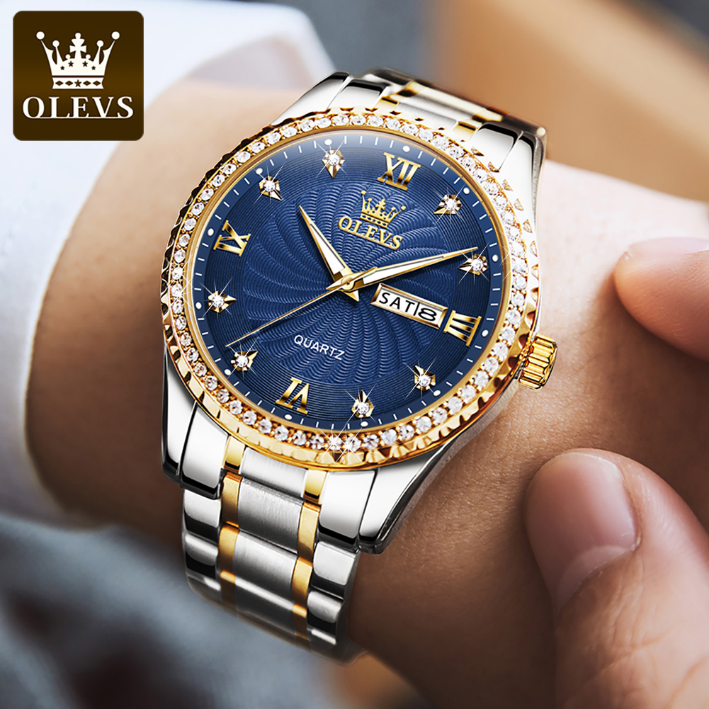 OLEVS 5565 Luxury Brand Quartz - Luxury Watch Magazine review and price