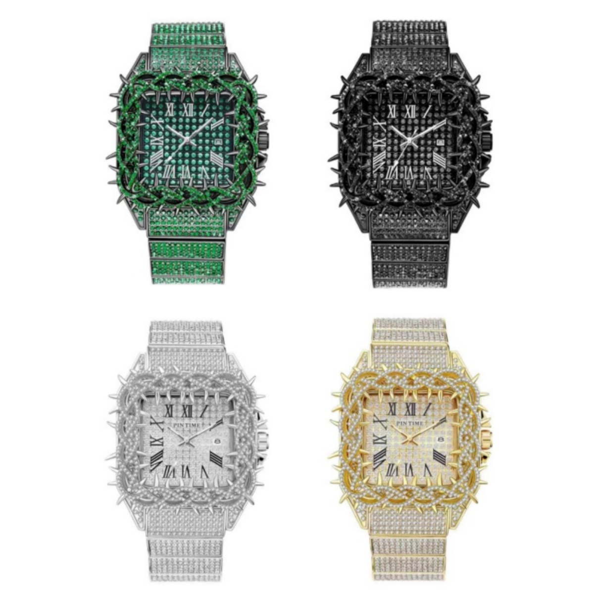 Iced Out Square Men Quartz Wat - Luxury Watch Iceberg review and price