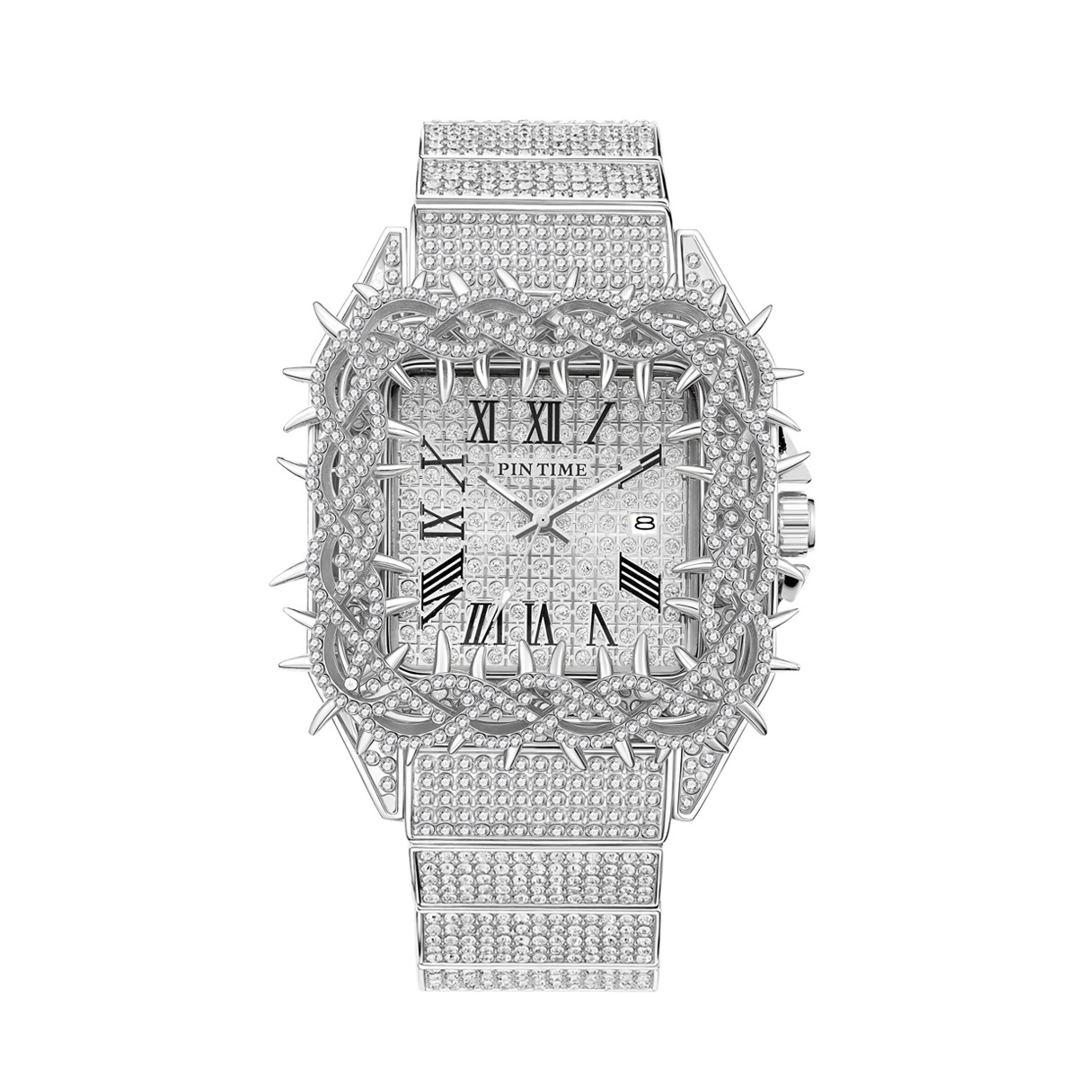 Iced Out Square Men Quartz Wat - Luxury Watch Iceberg review and price
