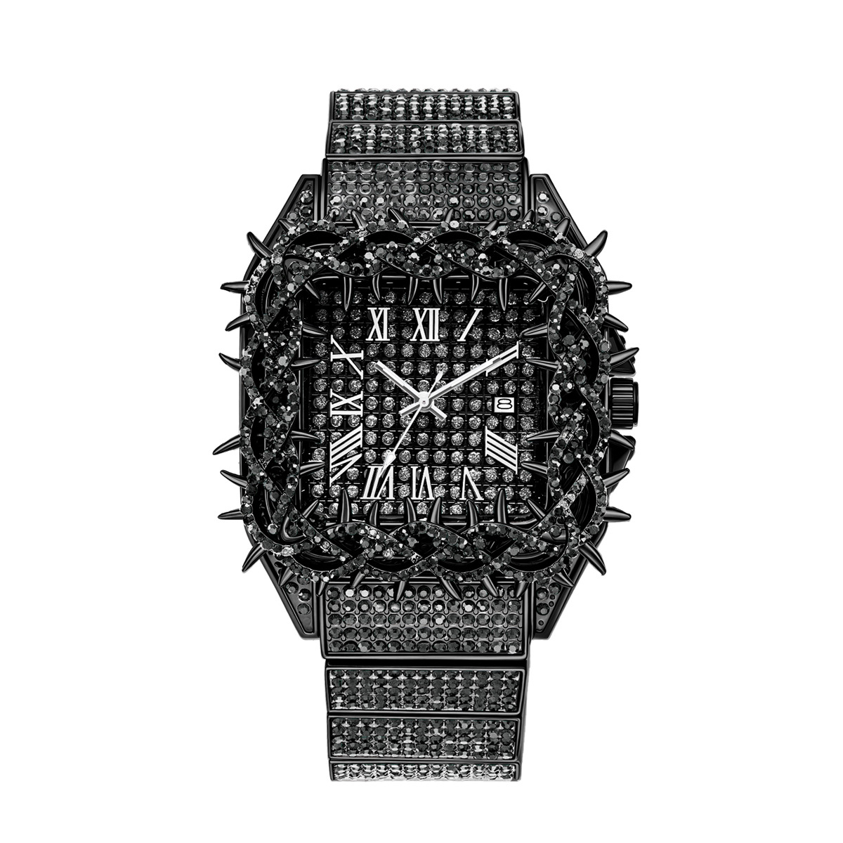 Iced Out Square Men Quartz Wat - Luxury Watch Iceberg review and price