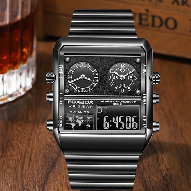 FOXBOX Mens Watches Brand Luxu - Luxury Watch Maker review and price